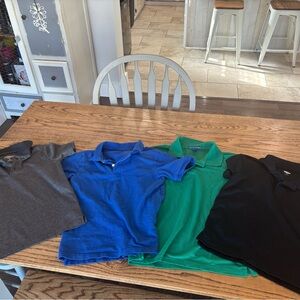 Set of Four Polo Shirts in Various Colors